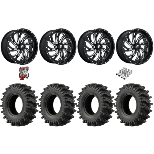 EFX MotoSlayer 37x10.5-24 Tires on Fuel Kompressor Wheels