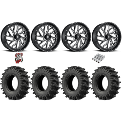 EFX MotoSlayer 33x9.5-22 Tires on Fuel Triton Wheels