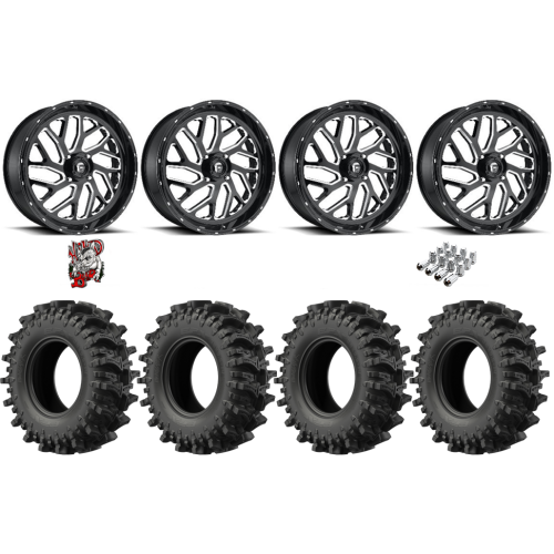 EFX MotoSlayer 33x9.5-20 Tires on Fuel Triton Wheels