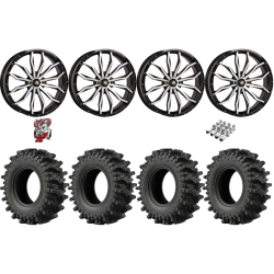 EFX MotoSlayer 45x10.5-24 Tires on HL21 Machined Wheels