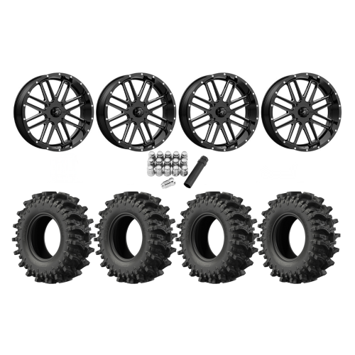 EFX MotoSlayer 33x9.5-22 Tires on MSA M35 Bandit Wheels