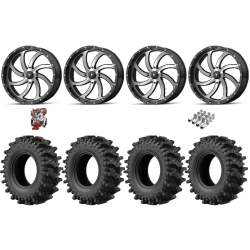 EFX MotoSlayer 37x10.5-24 Tires on MSA M36 Switch Machined Wheels