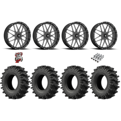 EFX MotoSlayer 33x9.5-20 Tires on MSA M45 Portal Milled Wheels