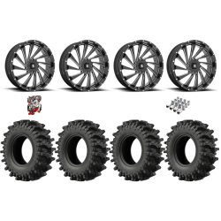 EFX MotoSlayer 40x10.5-24 Tires on MSA M46 Blade Milled Wheels