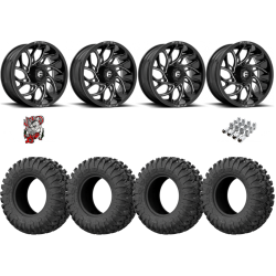 EFX Motoclaw 35x10-20 Tires on Fuel Runner Wheels