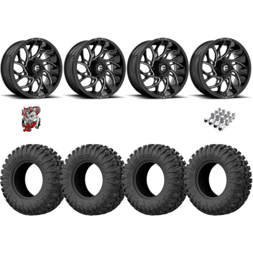 EFX Motoclaw 33x10-18 Tires on Fuel Runner Wheels