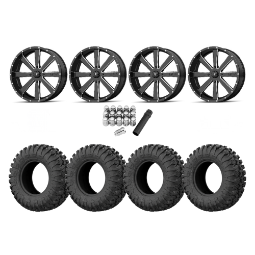 EFX Motoclaw 35x10-20 Tires on MSA M34 Flash Wheels