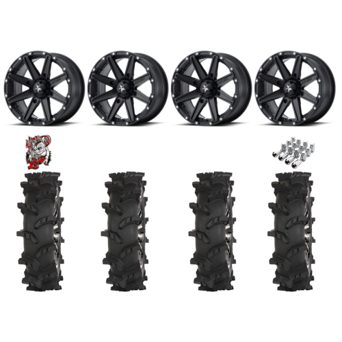 High Lifter Outlaw Max 30x10-14 Tires on MSA M33 Clutch Wheels