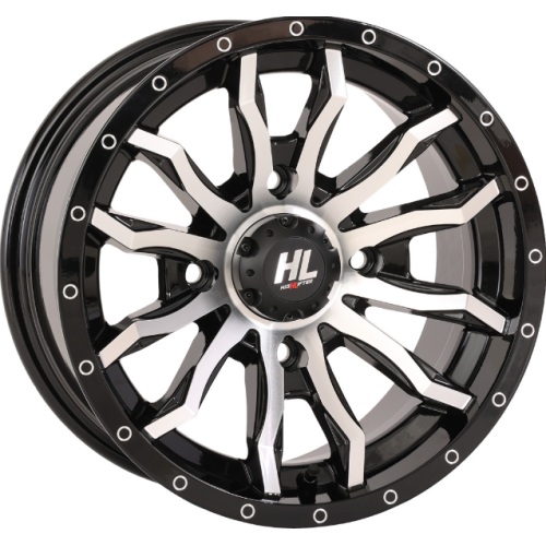 BKT AT 171 28x9-14 Tires on HL21 Machined Wheels