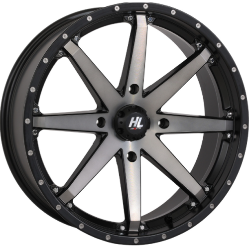 High Lifter HL10 Matte Black and Smoke 20x7 Wheel/Rim