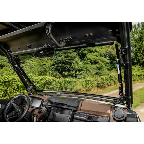 Kawasaki Ridge Scratch-Resistant Flip Windshield