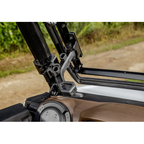 Kawasaki Ridge Scratch-Resistant Flip Windshield