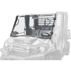 Kawasaki Mule Pro Scratch Resistant Full Windshield