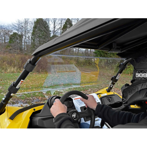 Yamaha YXZ Scratch-Resistant Full Windshield