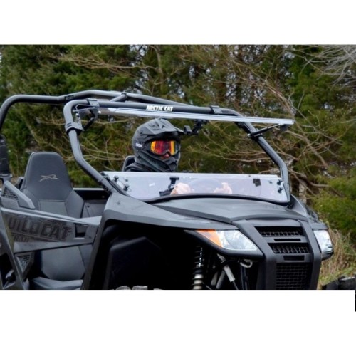 Arctic Cat Wildcat Trail Scratch Resistant Flip Windshield