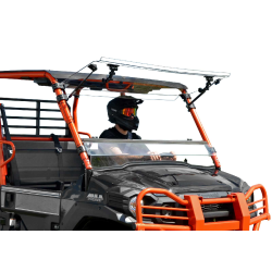 Kawasaki Mule Pro Scratch Resistant Flip Windshield