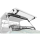 Kawasaki MULE PRO-MX Scratch-Resistant Flip Windshield