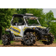 Polaris RZR 800 S Scratch Resistant Flip Windshield