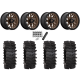 System 3 XT400W 32x12-15 Tires on Fuel Runner Matte Bronze (15x10) Wheels