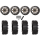 System 3 XT400W 32x12-15 Tires on SB-4 Bronze (15x10) Beadlock Wheels