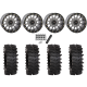 System 3 XT400W 30x12-15 Tires on SB-5 Matte Gunmetal (15x10) Beadlock Wheels