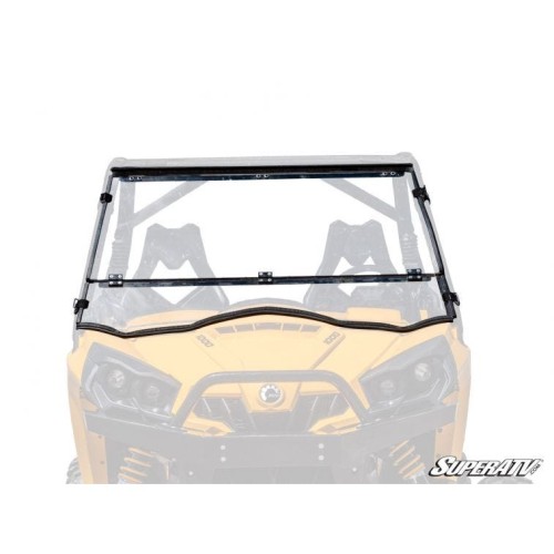 Can-Am Commander Scratch Resistant Flip Down Windshield