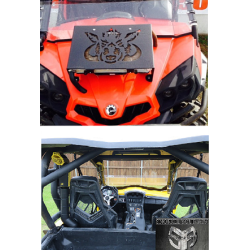 Can-Am Commander 800/1000 Radiator Relocation/Snorkel Combo Kit All Years