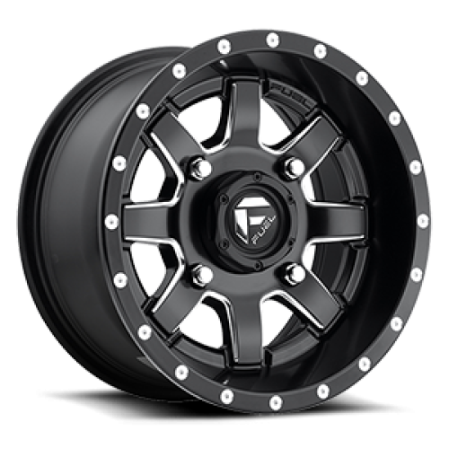 Fuel Off-Road Maverick D538 Black & Milled 14x7 Wheel/Rim