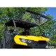 Can-Am Defender Scratch Resistant Flip Windshield