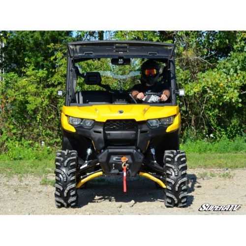 Can-Am Defender Scratch Resistant Flip Windshield