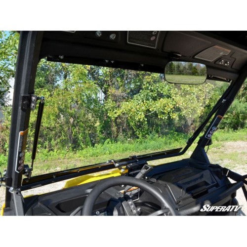 Can-Am Defender Scratch Resistant Flip Windshield