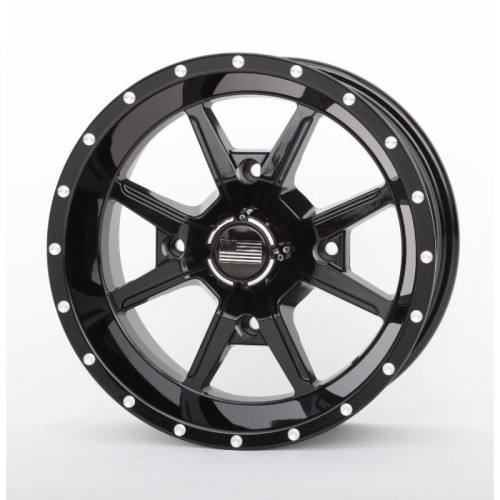 Frontline 556 Black 14x7 Wheel/Rim