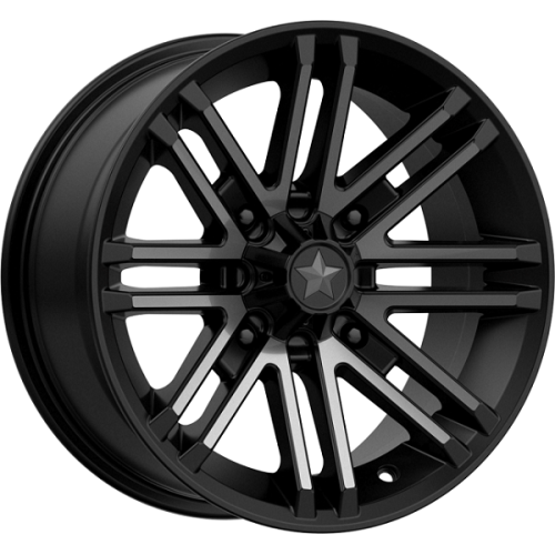 MSA M40 Rogue Satin Black Titanium Tint 15x7 Wheel/Rim