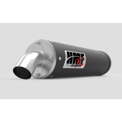 Can-Am Maverick Sport 1000R (2019-2022) HMF Titan XL Series - Slip-On Exhaust (Gunmetal)