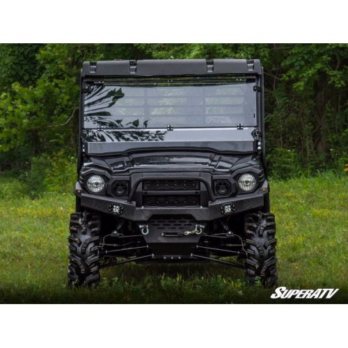 Kawasaki Mule Pro Scratch Resistant Flip Down Windshield