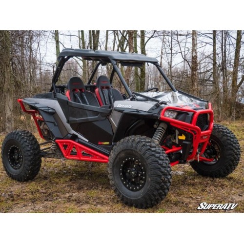 Polaris RZR XP Turbo Scratch Resistant Flip Down Windshield