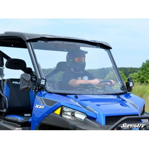 Polaris Ranger XP 1000 Scratch Resistant Flip Windshield