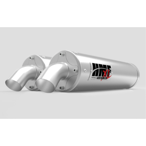 Polaris RZR Turbo XP / S / 4 (2016-2021) HMF Titan XL Series - Slip-On Exhaust