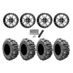 Interco Bogger 30x10-14 Tires on Frontline 556 Machined Wheels