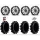 Terminator MAX 42x10-22 Tires on MSA M46 Blade Milled Wheels