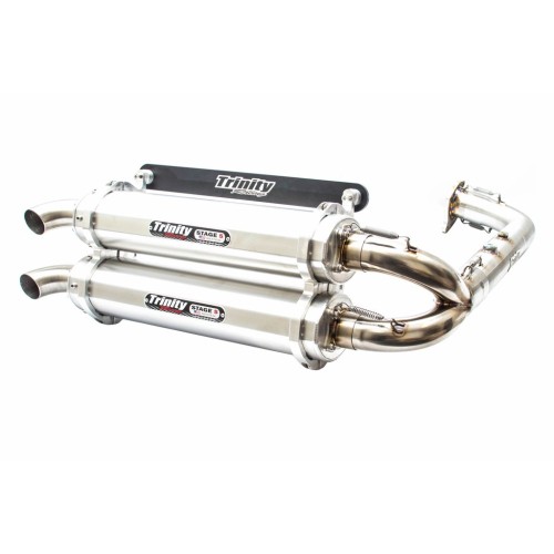 Trinity Racing Polaris RZR Turbo Full System Exhaust