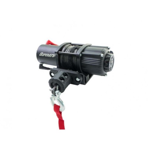 Black Ops 2500 lb. UTV & ATV Synthetic Rope Winch