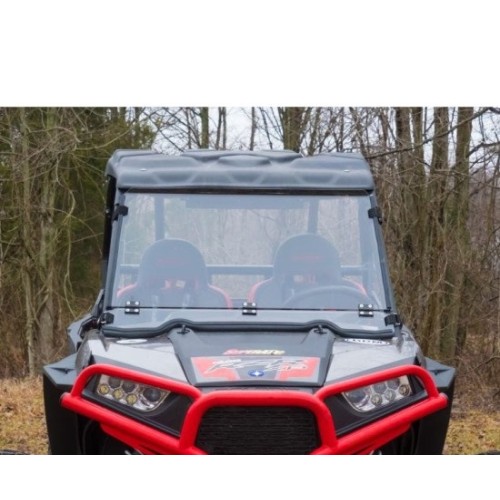 Polaris RZR XP Turbo Scratch Resistant Flip Down Windshield