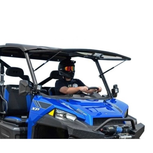 Polaris Ranger XP 1000 Scratch Resistant Flip Windshield