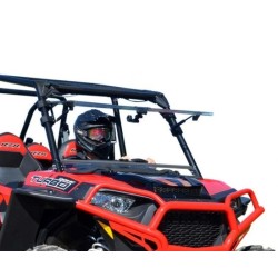 Polaris RZR XP Turbo Scratch Resistant Flip Windshield