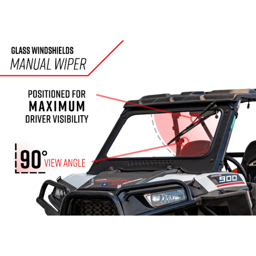 Polaris RZR Trail 900 Glass Windshield