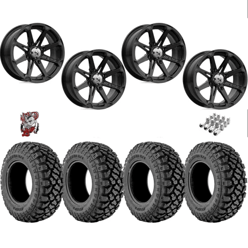 Kenda Klever X/T 28×10-14 Tires on MSA M12 Diesel Wheels