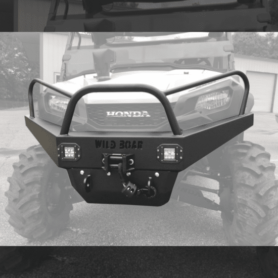 Honda Pioneer Winch Bumper