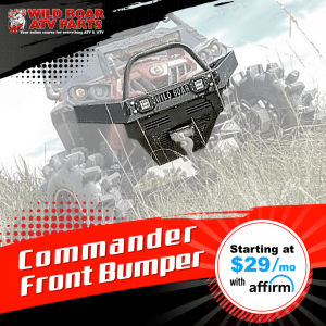 Commander Front Winch Bumper