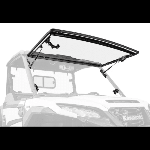 Kawasaki Ridge Scratch-Resistant Flip Windshield